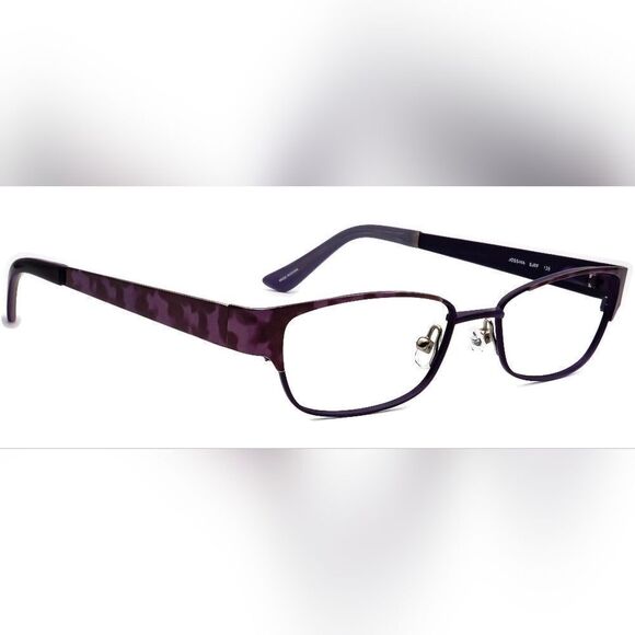 Kate Spade Jossina Purple Tortoiseshell Prescription Glasses Frames - Picture 1 of 11